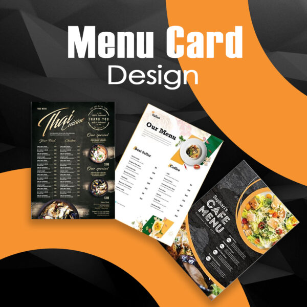 Menu Card Design