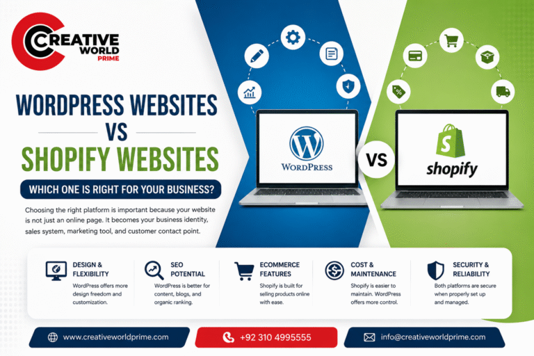 WordPress Websites vs Shopify Websites: Which One Is Right for Your Business?
